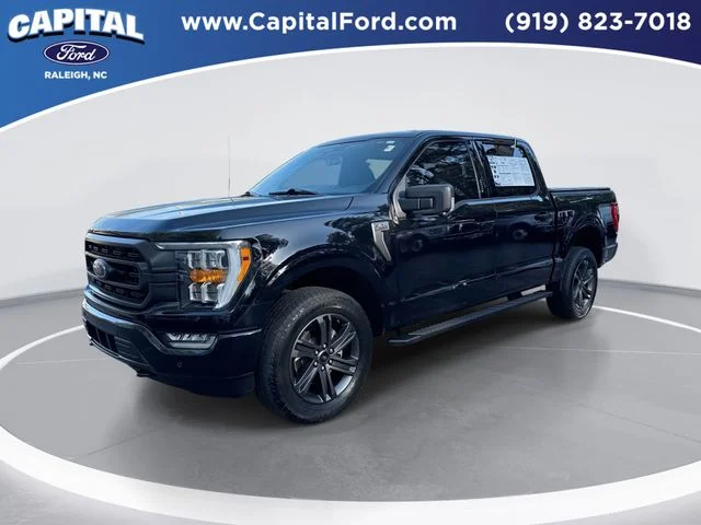 Used 2023 Black Ford XLT image 1