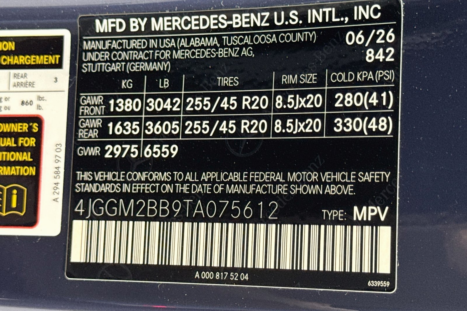 New 2026 Twilight Blue Metallic Mercedes-Benz EQE 320+ image 29