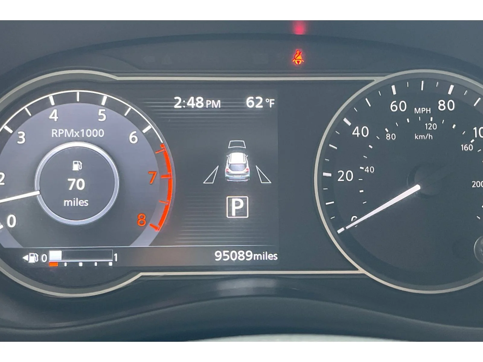 Used 2019 Aspen White Tricoat Nissan SV image 37