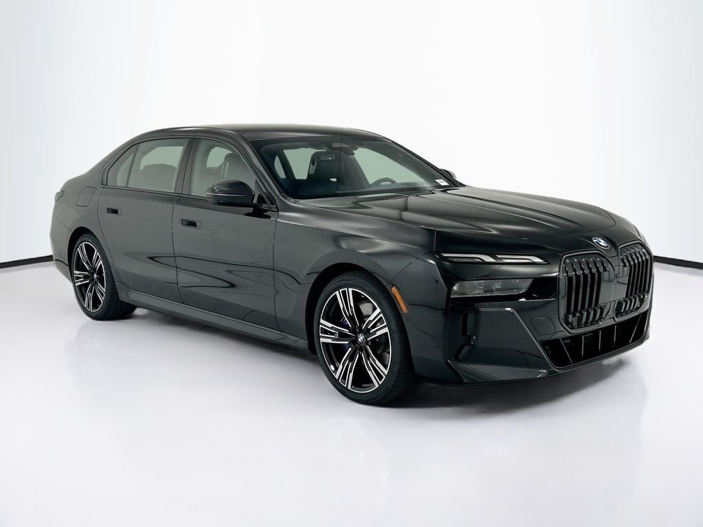 New 2026 Black Sapphire Metallic BMW 740i image 3