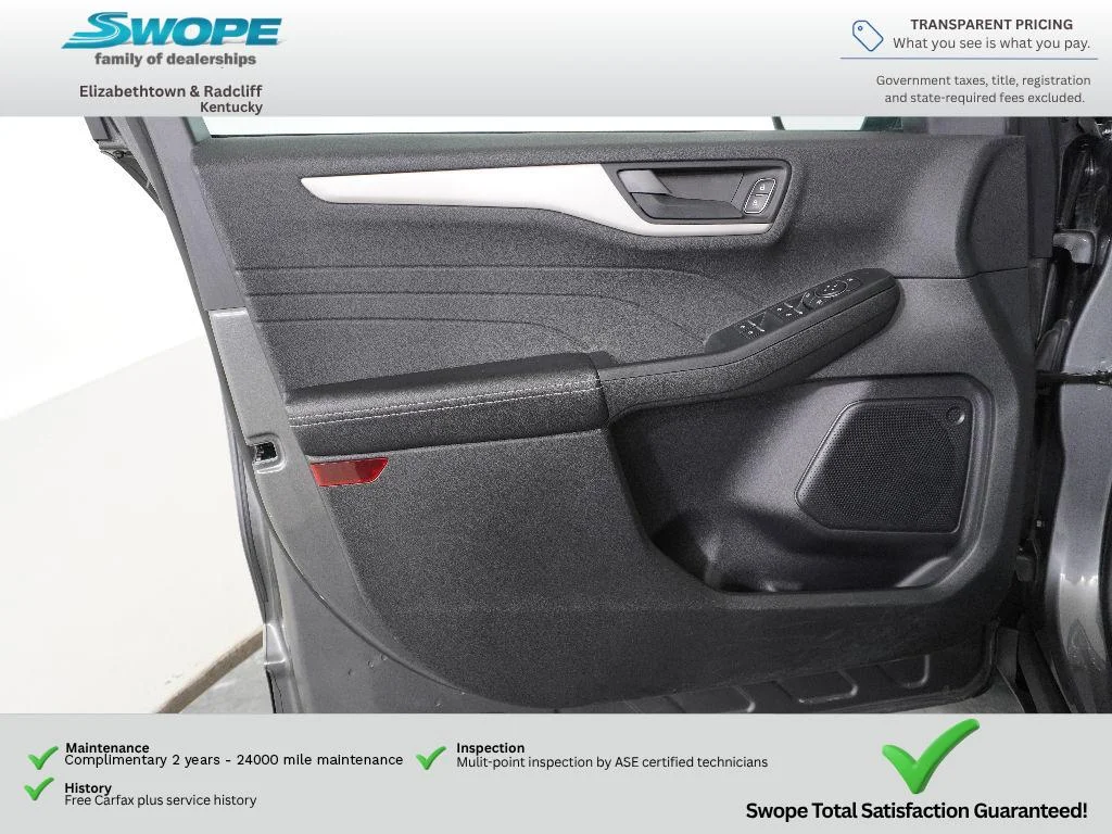 Certified Used 2022 Carbonized Gray Metallic Ford SE image 14