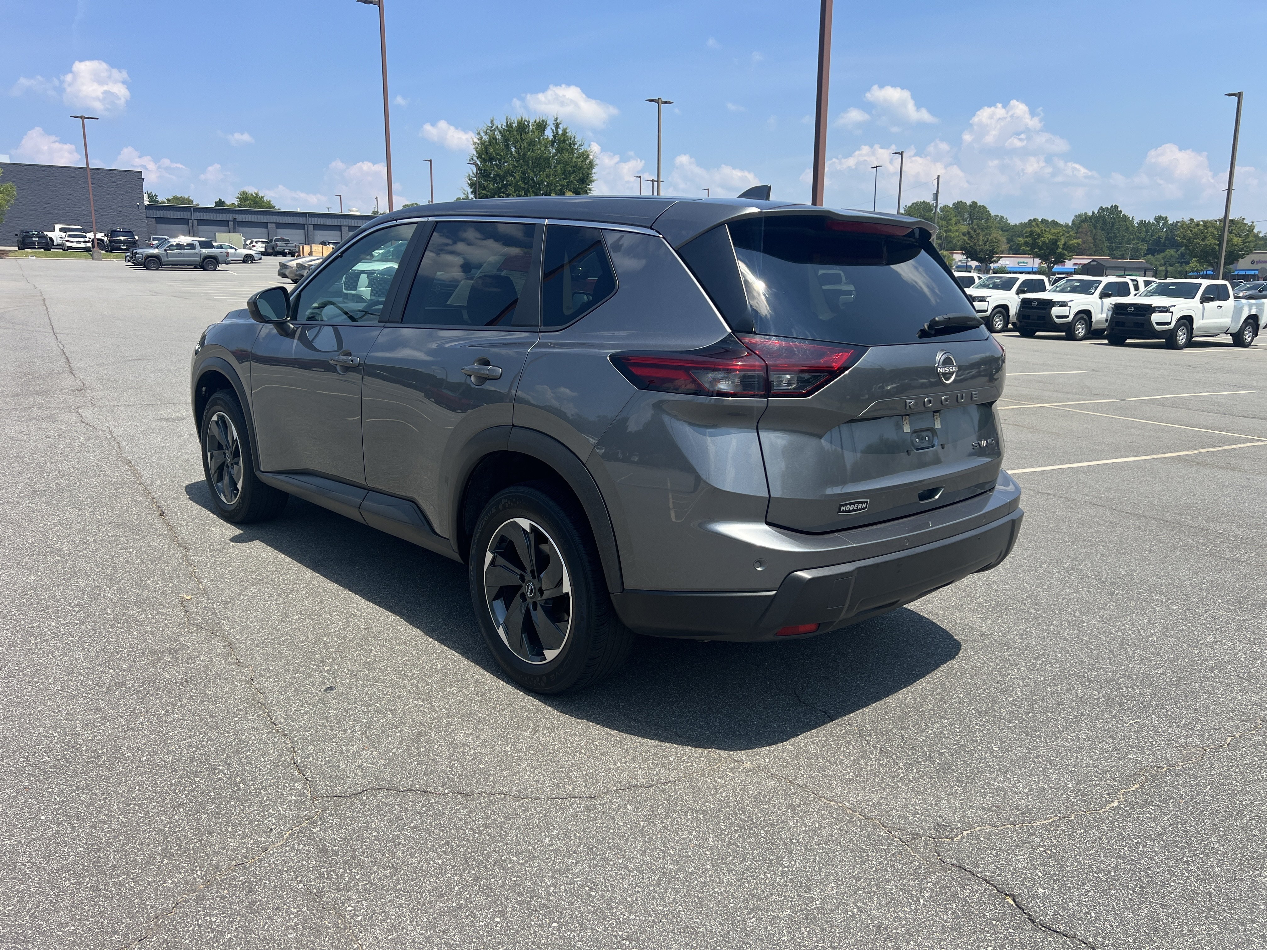 Certified Used 2024 Gun Metallic Nissan SV image 9