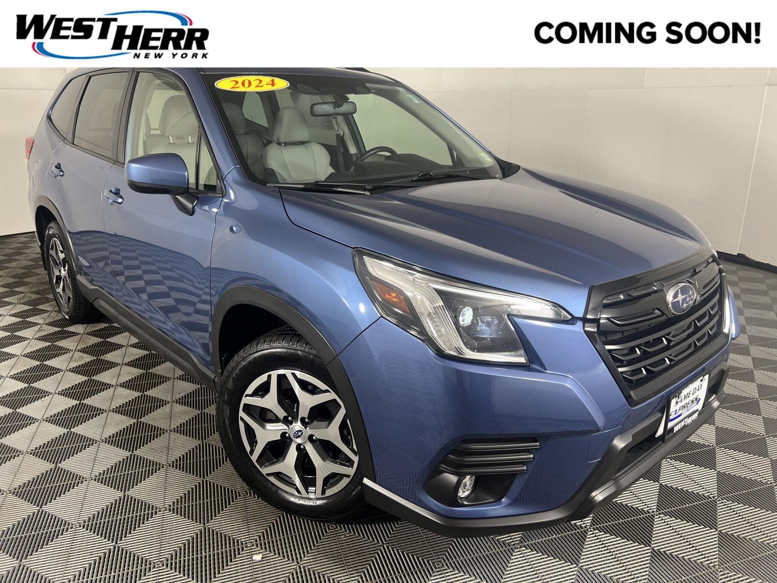 Used 2024 Horizon Blue Pearl Subaru Premium image 1