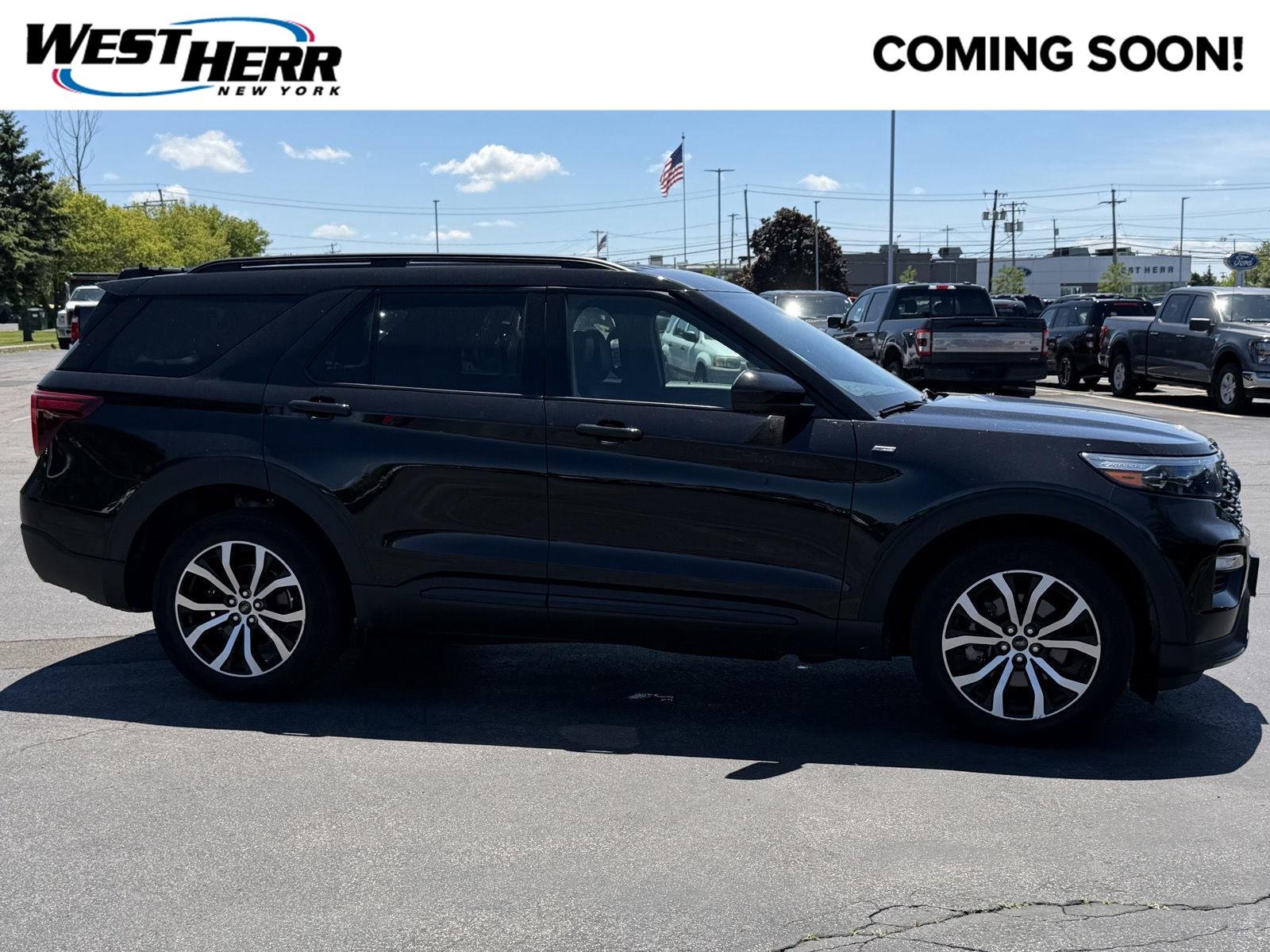 Used 2022 Agate Black Ford ST-Line image 1
