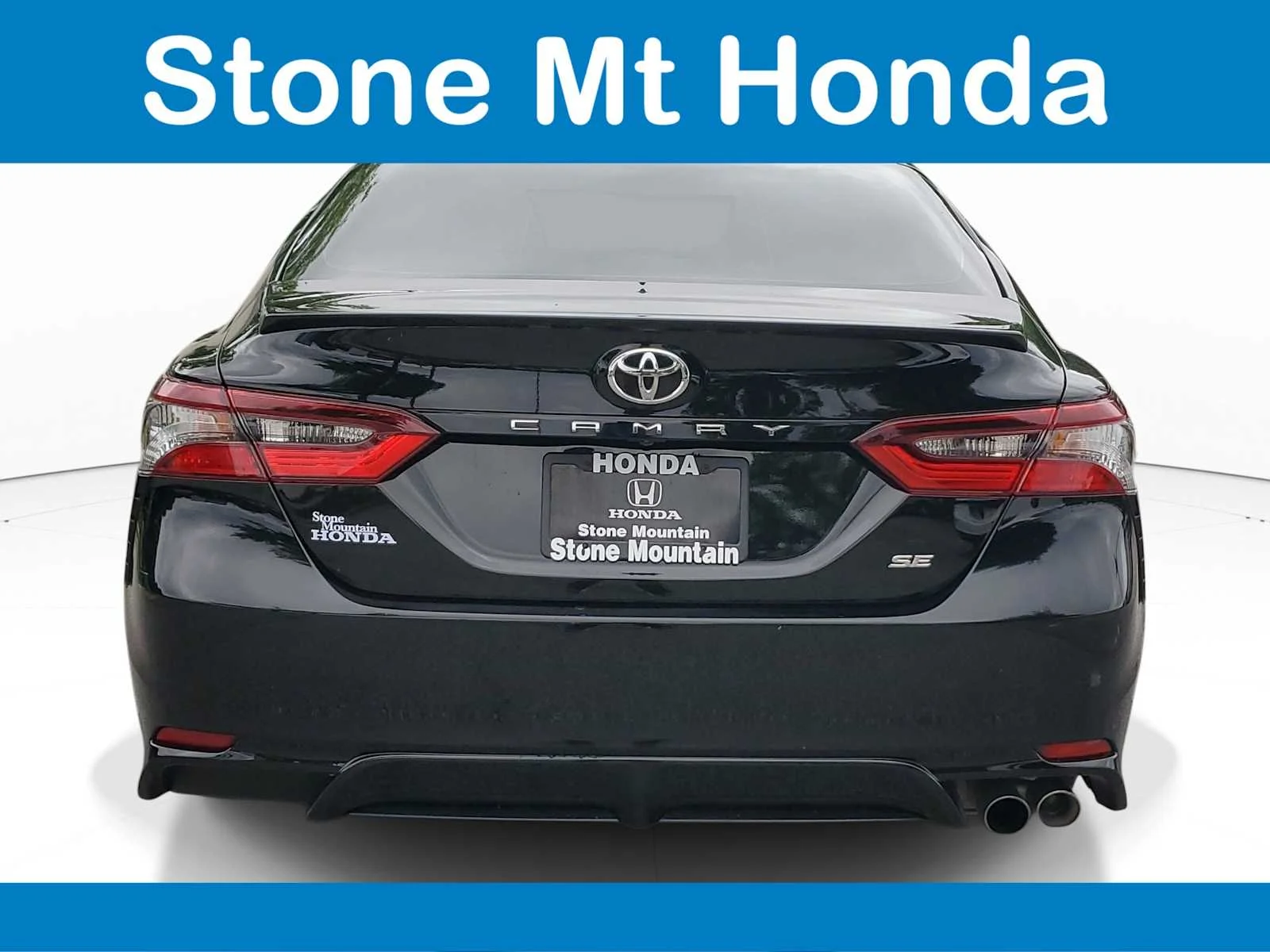 Used 2023 Midnight Black Metallic Toyota SE image 5