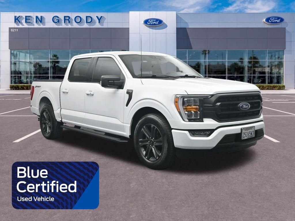 Certified Used 2023 White Ford XLT image 1