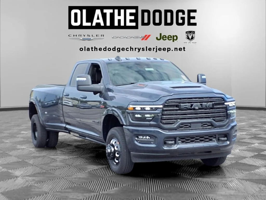 New 2027 Forged Blue Metallic Exterior Paint RAM Laramie image 30