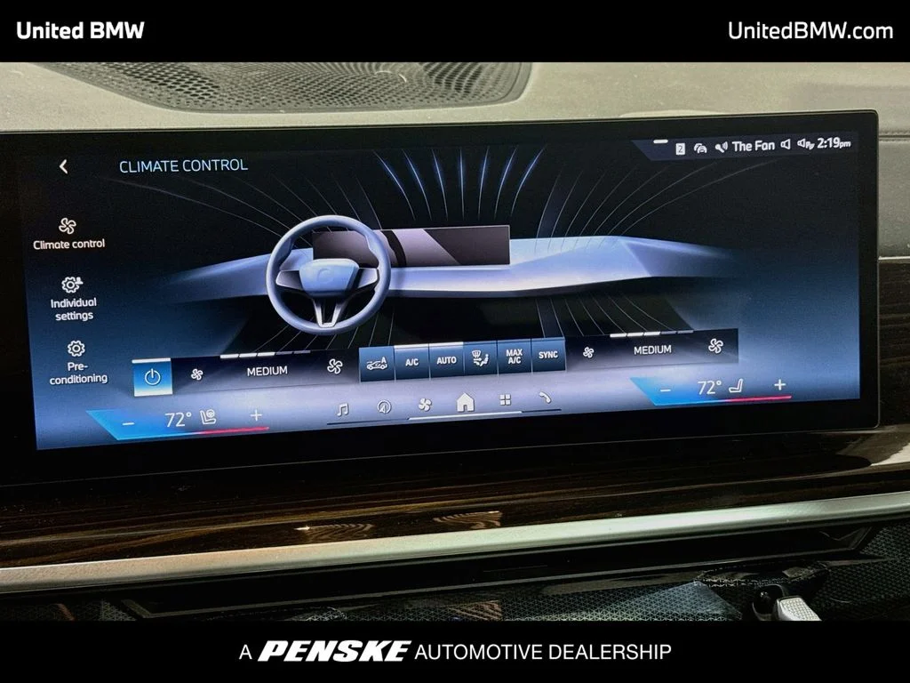 Certified Used 2025 Black Sapphire Metallic BMW xDrive50e image 18