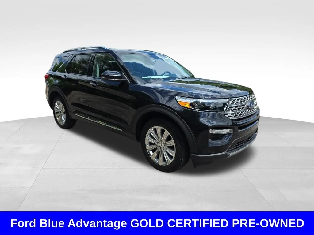 Certified Used 2024 Black Metallic Ford Limited image 3