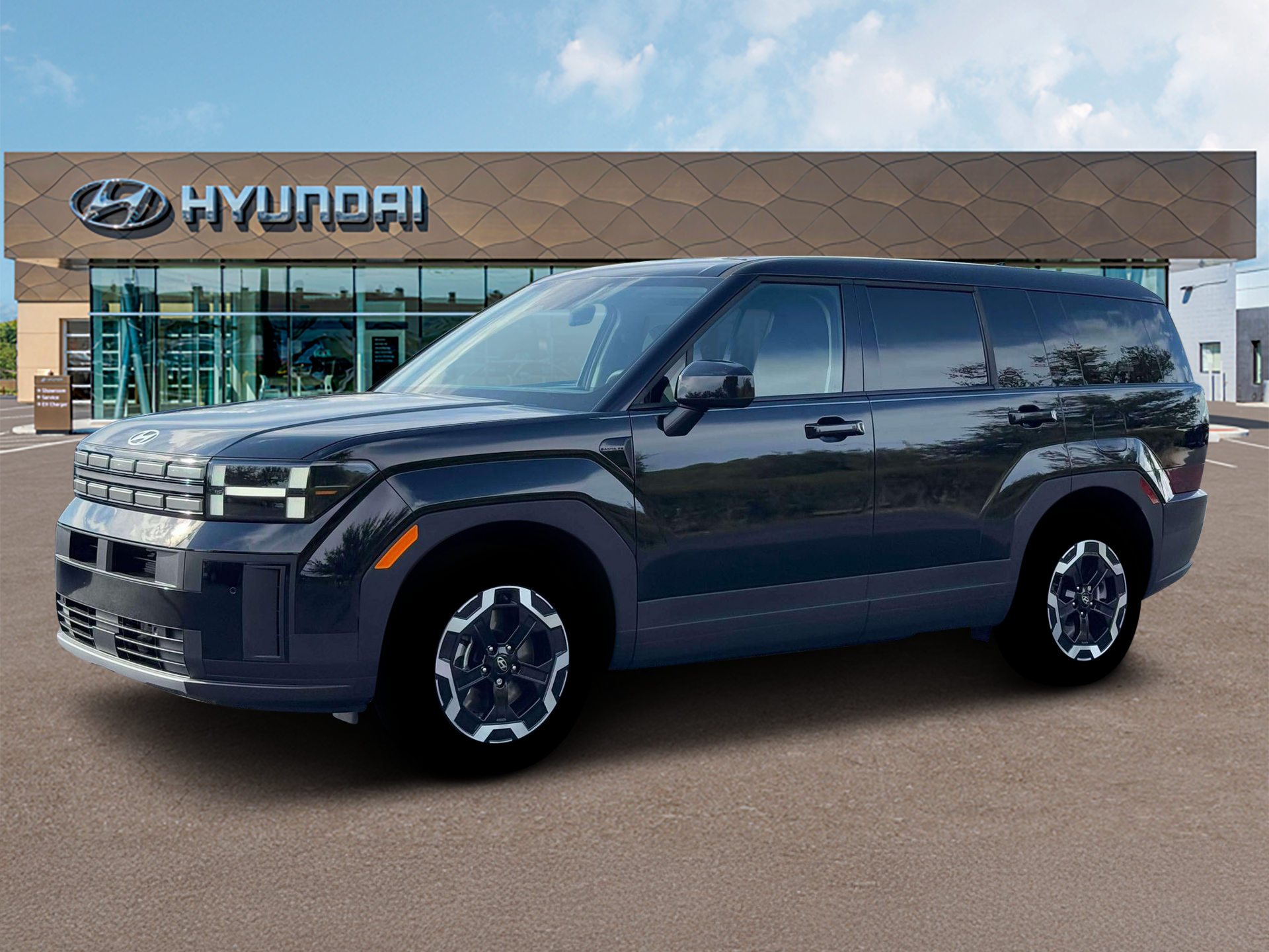 New 2026 Phantom Black Hyundai SE AWD image 2
