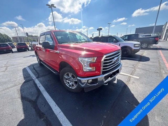 Used 2017 Race Red Ford XLT image 3