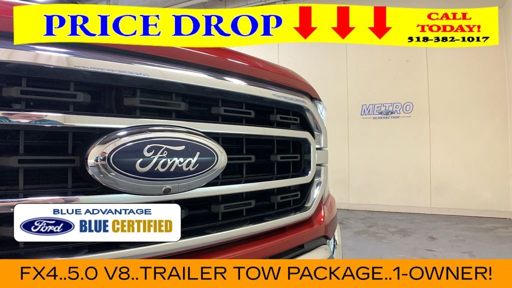 Certified Used 2021 Red Metallic Ford XLT image 47