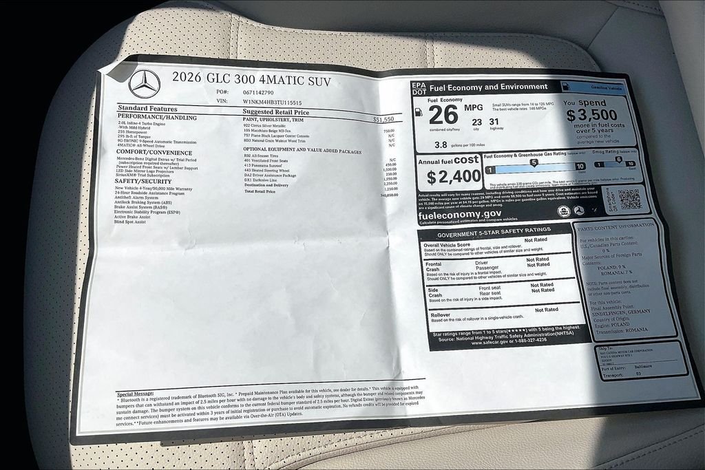 2026 Mercedes-Benz GLC Base - Photo 22