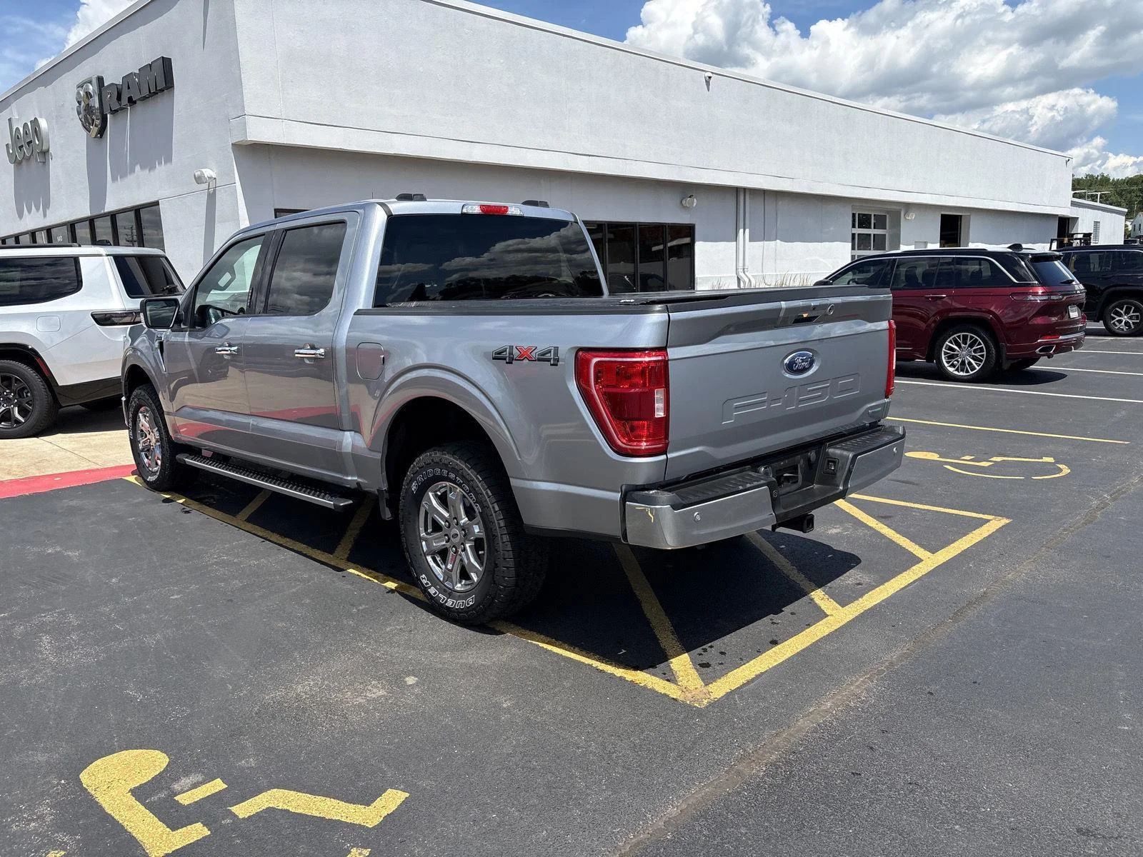 Used 2021 Iconic Silver Metallic Ford XLT image 7