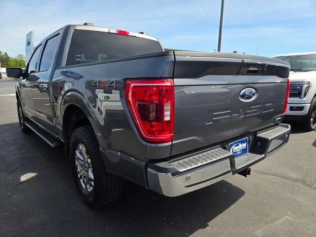 Used 2021 Iconic Silver Metallic Ford XLT image 6