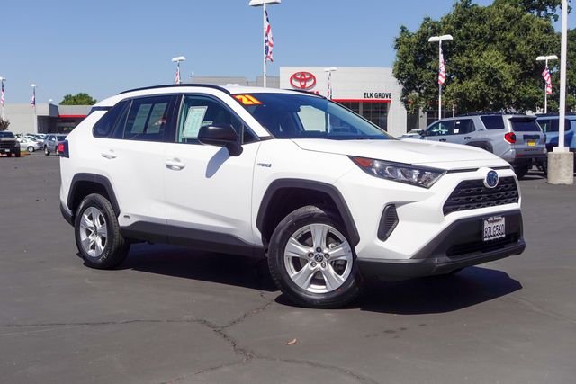 Certified Used 2021 White Toyota LE image 7