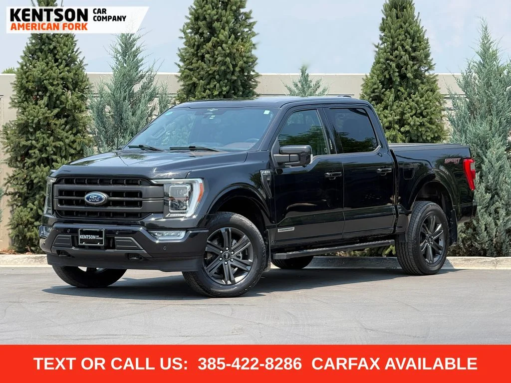Used 2023 Black Ford Lariat image 1