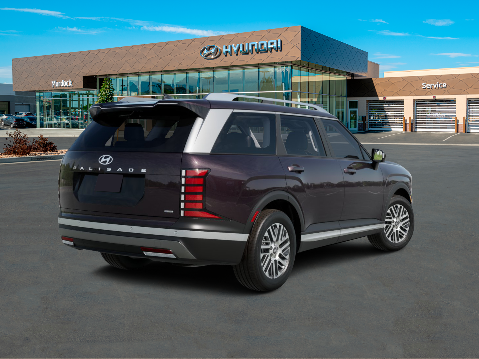 New 2026 Galaxy Maroon Pearl Hyundai SEL AWD image 4