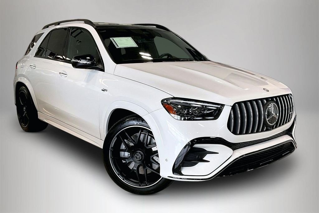 Certified Used 2026 White Mercedes-Benz GLE 53 AMG® image 1