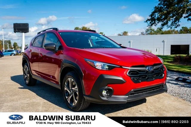 New 2026 Lithium Red Pearl Subaru Premium image 1