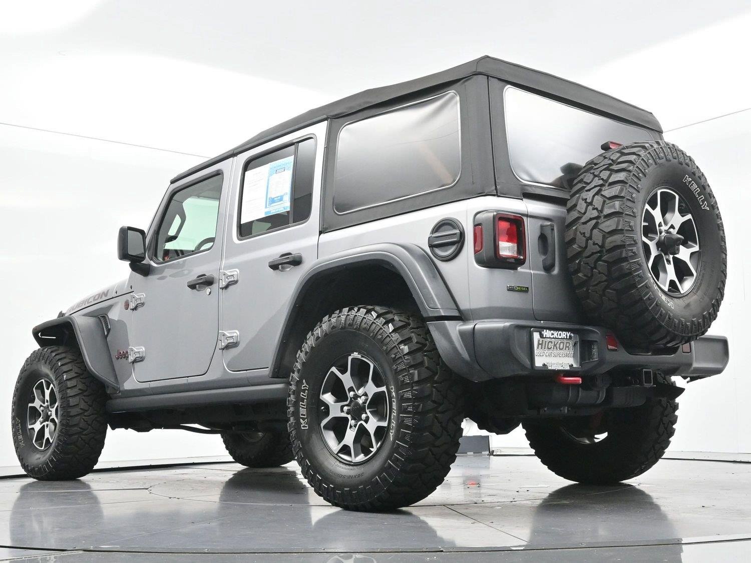 Used 2021 Billet Silver Metallic Clearcoat Jeep Unlimited Rubicon image 42