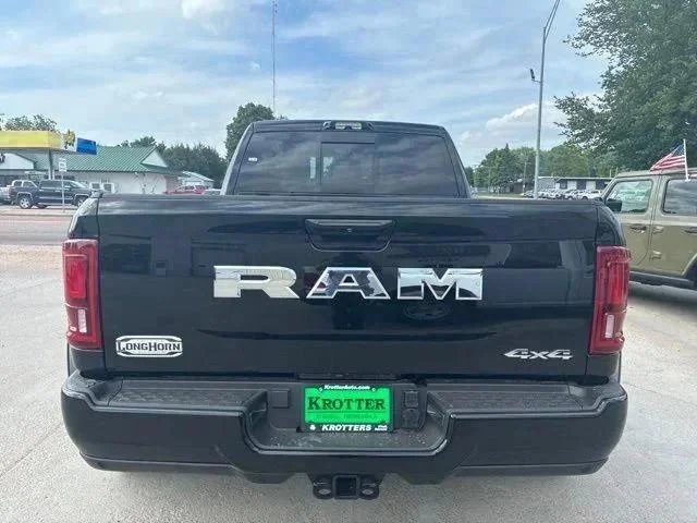 New 2026 Diamond Black Crystal Pearlcoat RAM Longhorn image 6