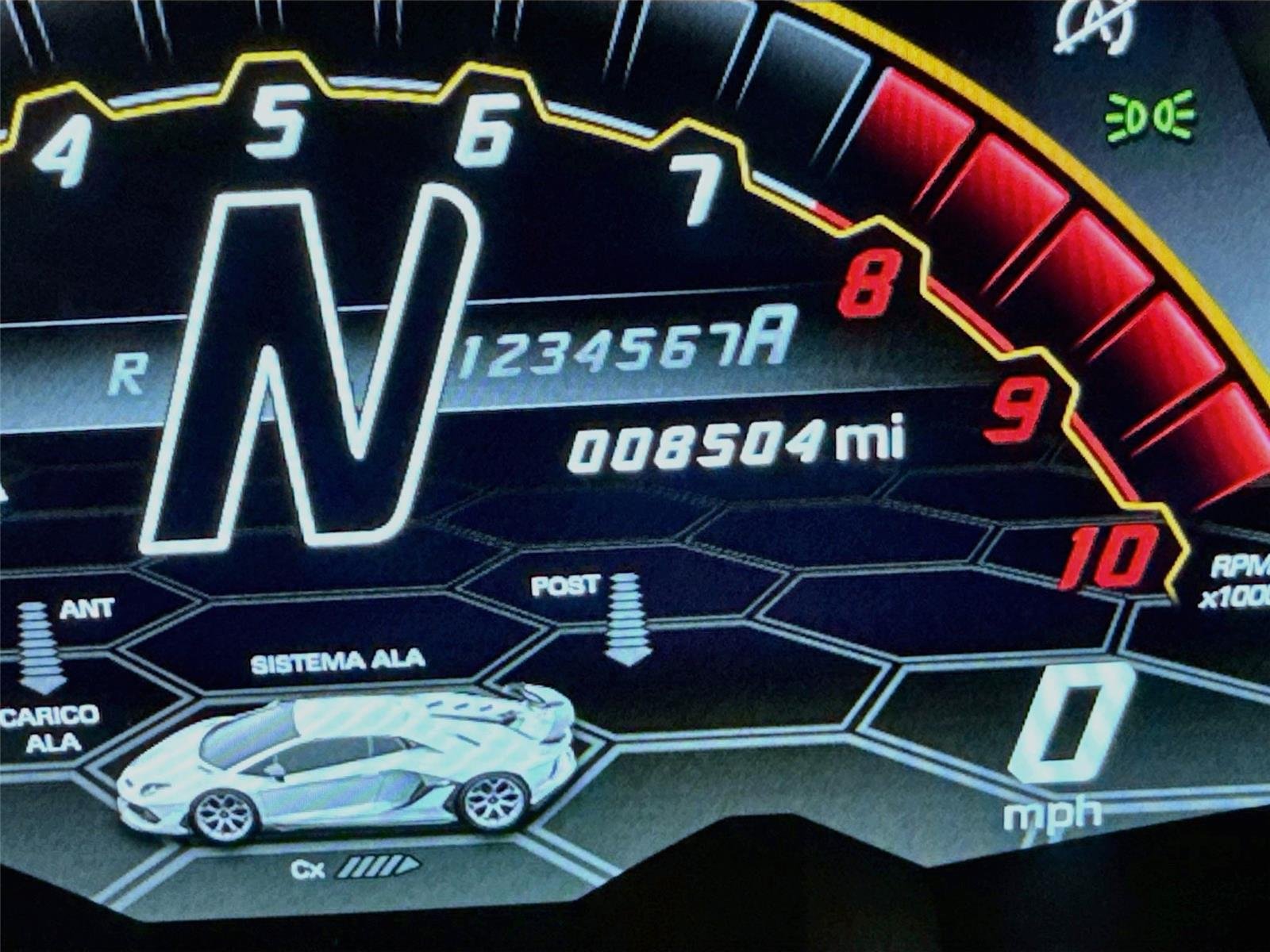 Used 2020 Nero Aldebaran Lamborghini SVJ | Boden Exhaust | Ext Carbon Pkg image 13