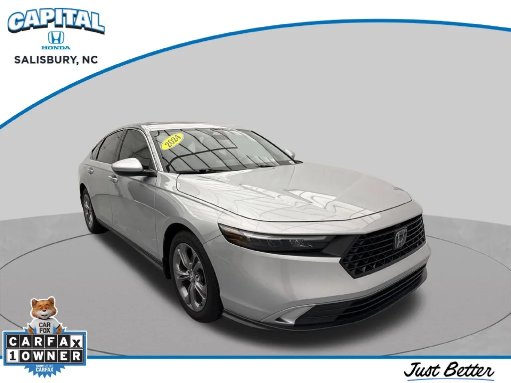 Gray 2024 Honda Accord EX 4dr Car Raleigh NC