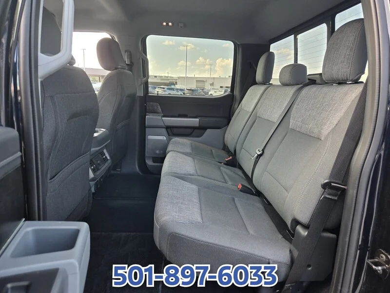 Used 2024 Blue Metallic FORD XLT 4WD CREW CAB 6.75