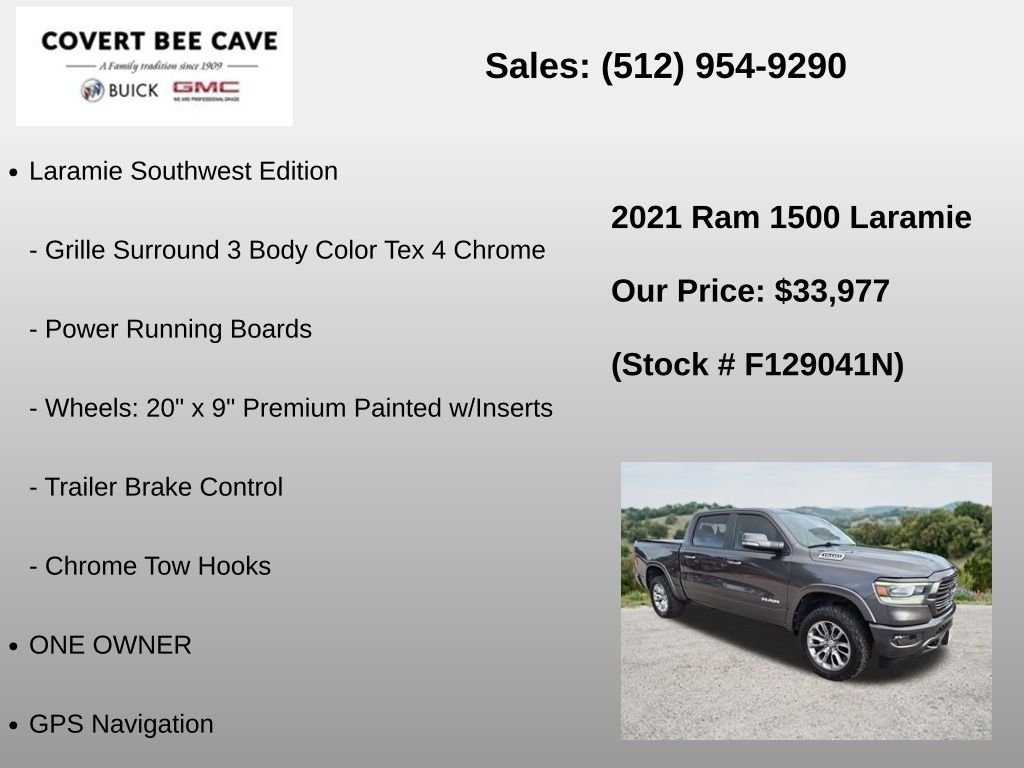 Used 2021 Gray Ram Laramie image 18