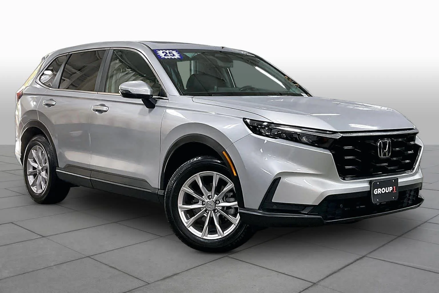 Used 2025 Solar Silver Metallic Honda EX-L image 3