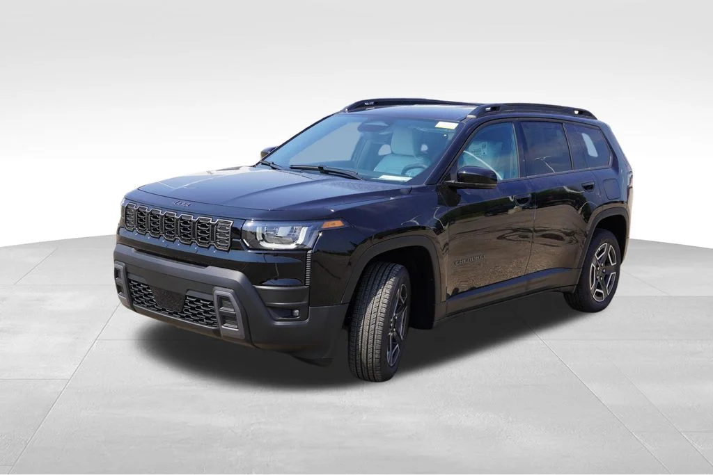 New 2026 Diamond Black Crystal Pearlcoat Jeep Limited image 7