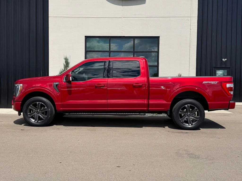 Used 2023 Red Ford Lariat image 2