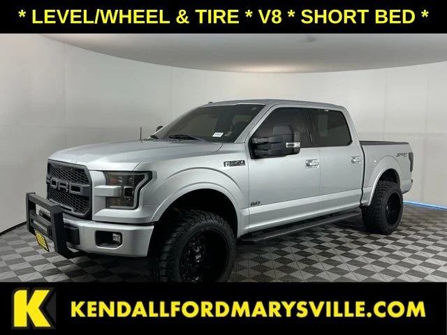 Used 2016 Ingot Silver Metallic Ford XLT image 1