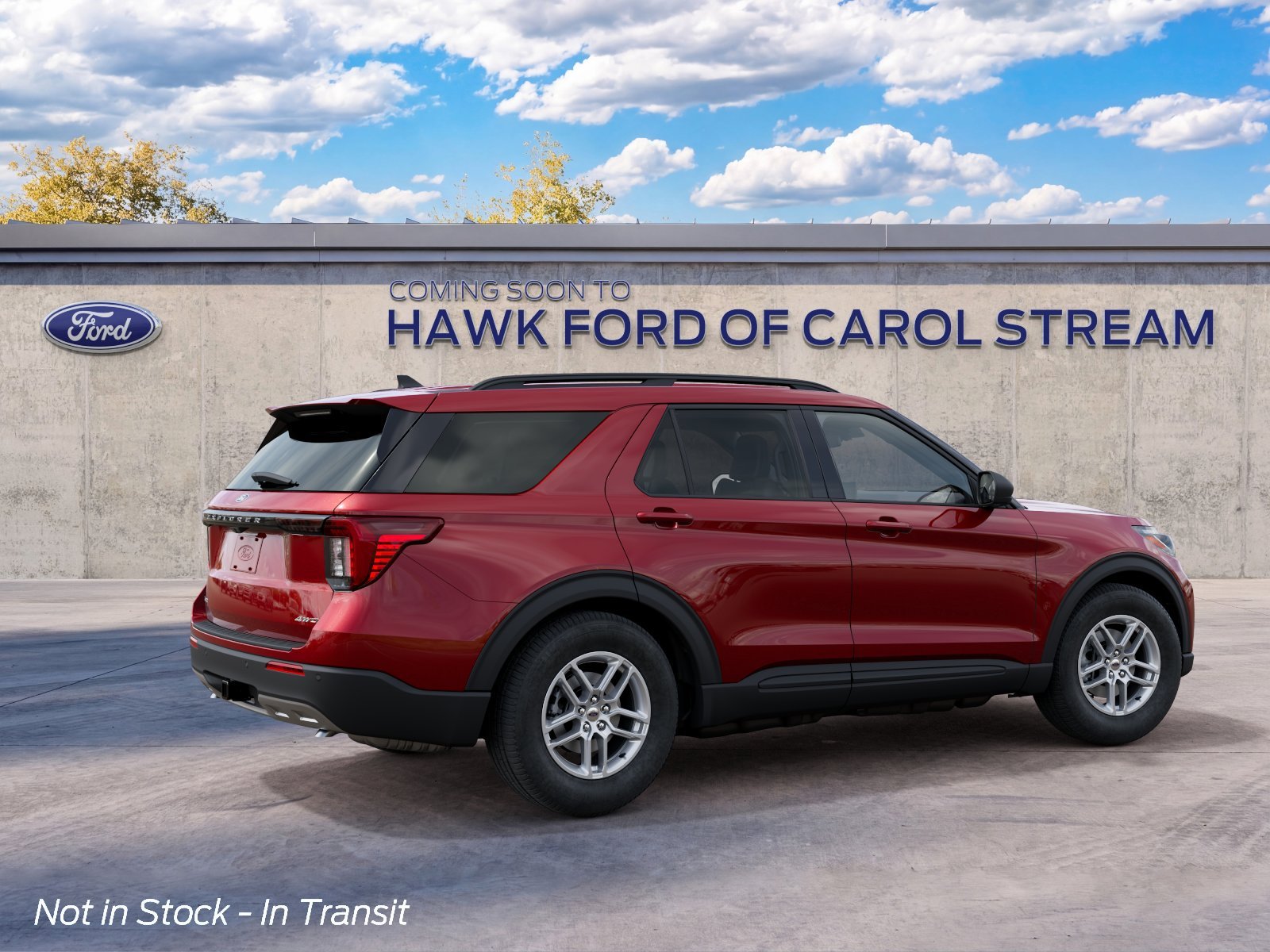 New 2027 Ruby Red Metallic Tinted Clearcoat Ford Active image 6