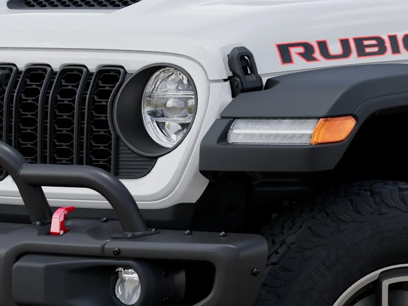 New 2026 Bright White Clear-Coat Exterior Paint Jeep Rubicon image 10