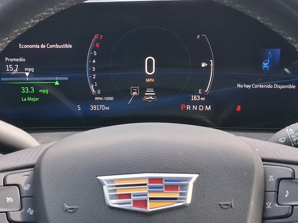 Used 2024 Stellar Black Metallic Cadillac Sport image 13