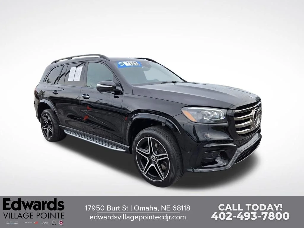 Used 2024 Black Mercedes-Benz GLS 450 image 1