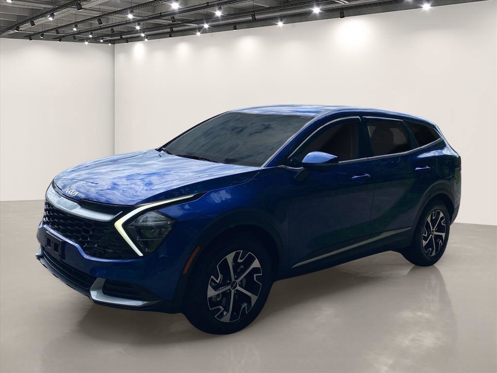 Certified Used 2023 Sapphire Blue Kia EX image 3