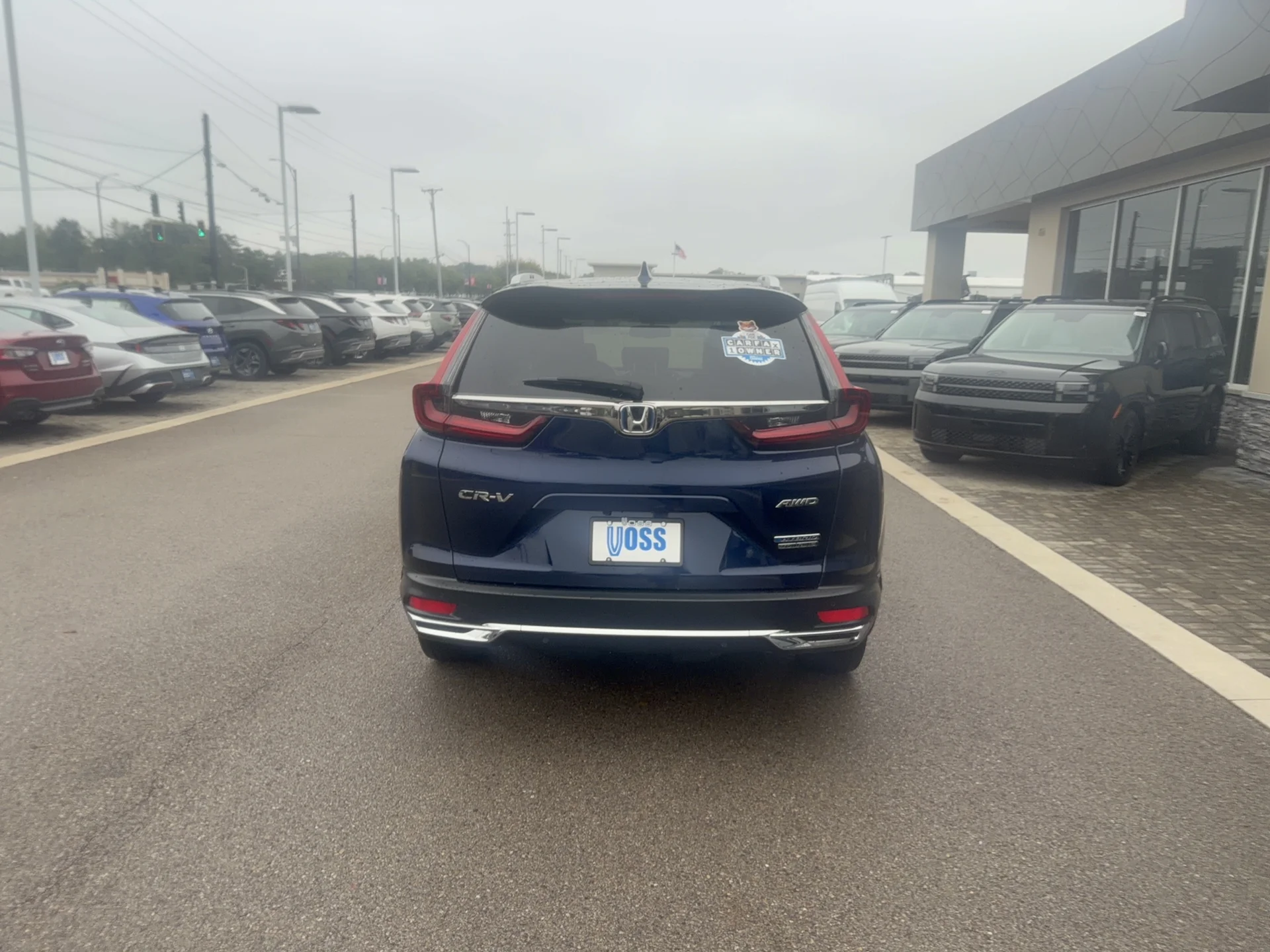 Used 2021 Obsidian Blue Pearl Honda Touring image 5