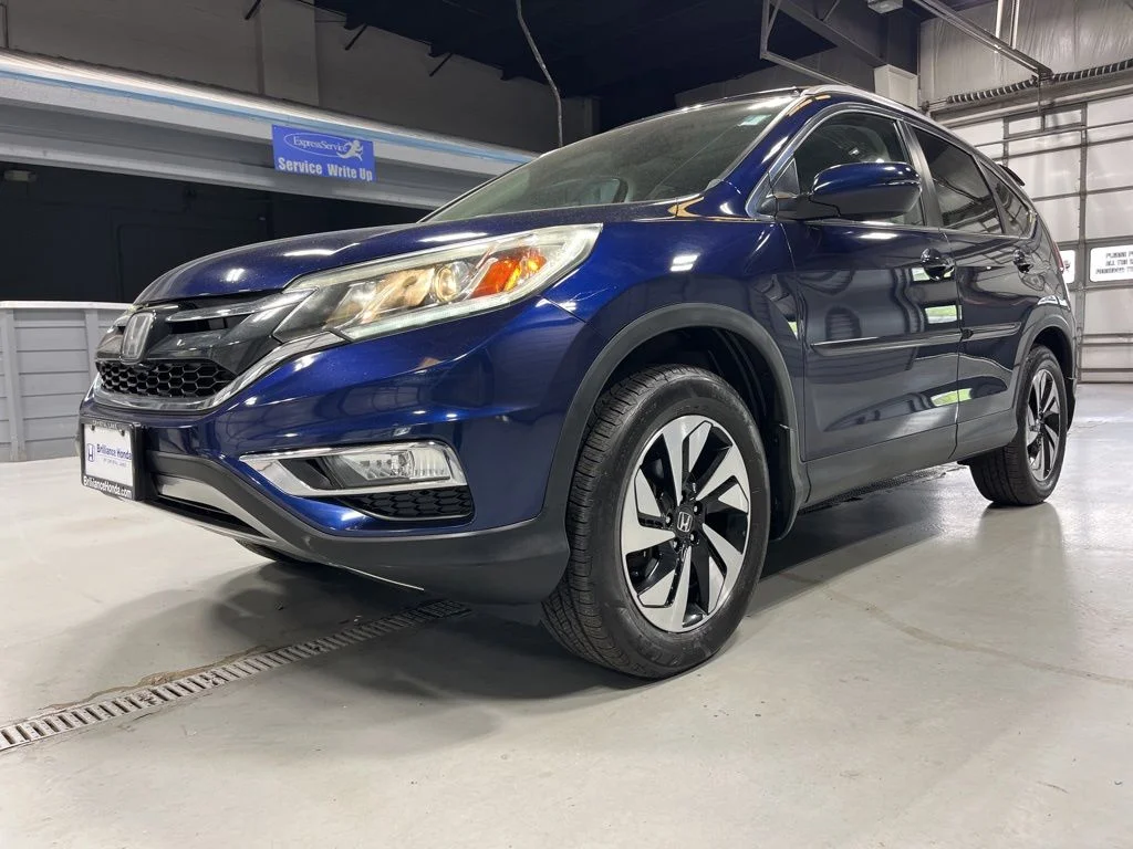Certified Used 2016 Obsidian Blue Pearl Honda Touring image 3