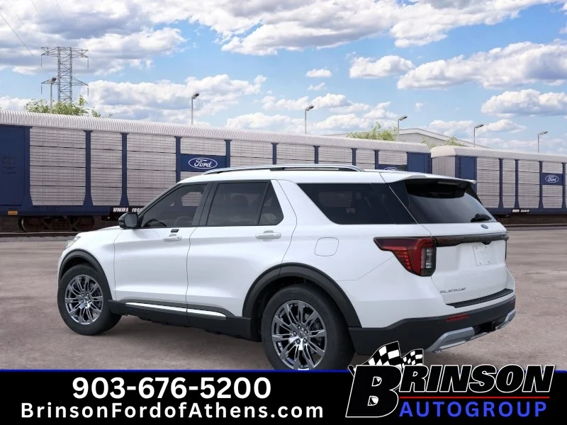 New 2026 Star White Metallic Tri-Coat Ford Platinum™ image 4