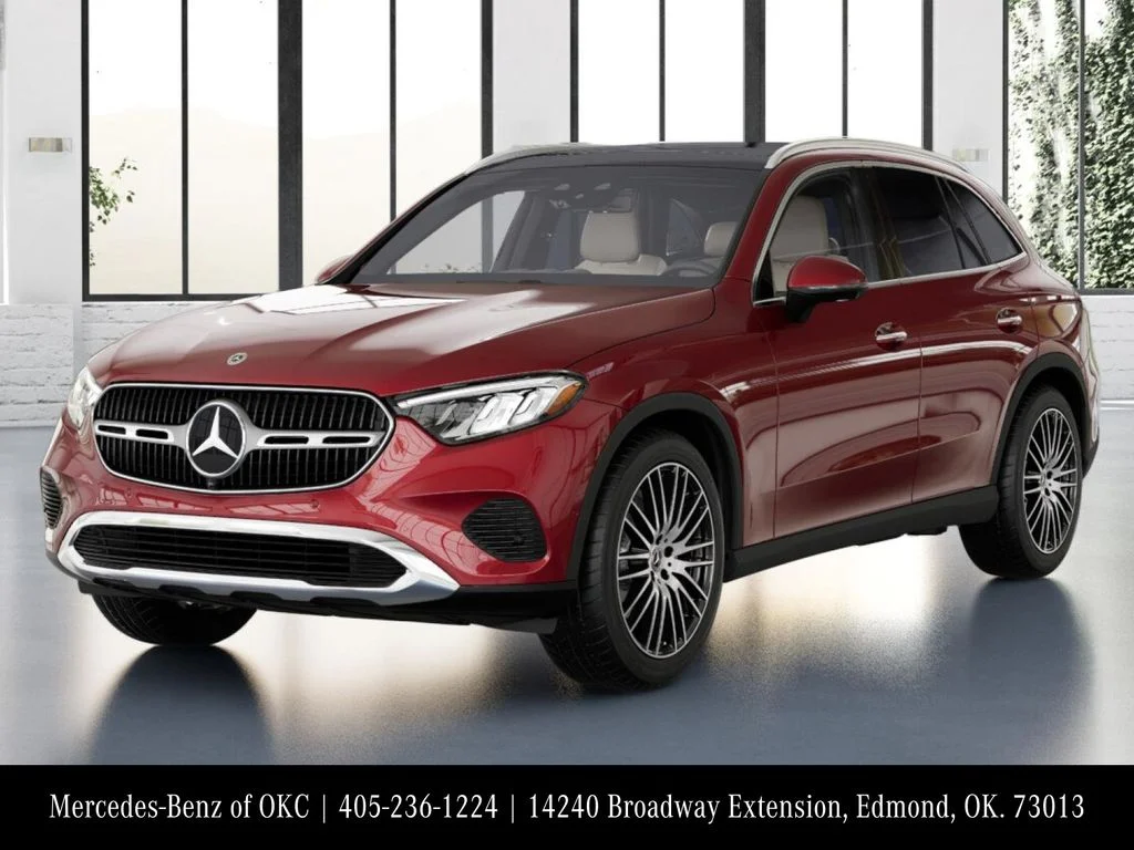 New 2026 Red Mercedes-Benz GLC 300 image 1