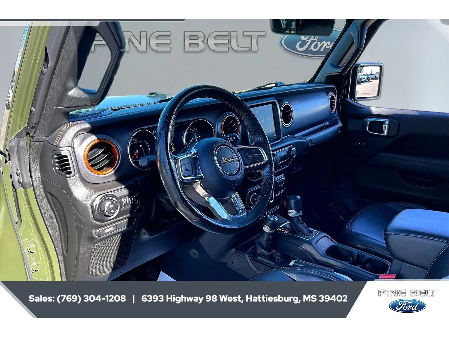 Used 2022 Sarge Green Clearcoat Jeep Mojave image 13