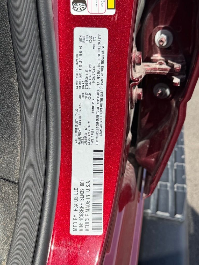 Used 2020 Red Ram Big Horn/Lone Star image 20