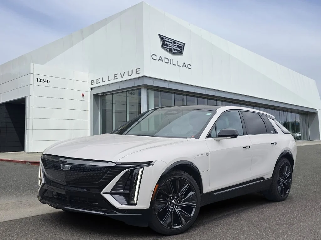 Certified Used 2024 Crystal White Tricoat Cadillac Sport 3 image 1
