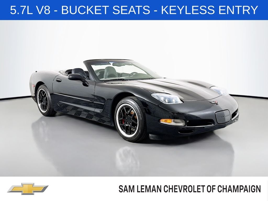 Used 2001 Chevrolet Corvette Base with VIN 1G1YY32G515125029 for sale in Champaign, IL
