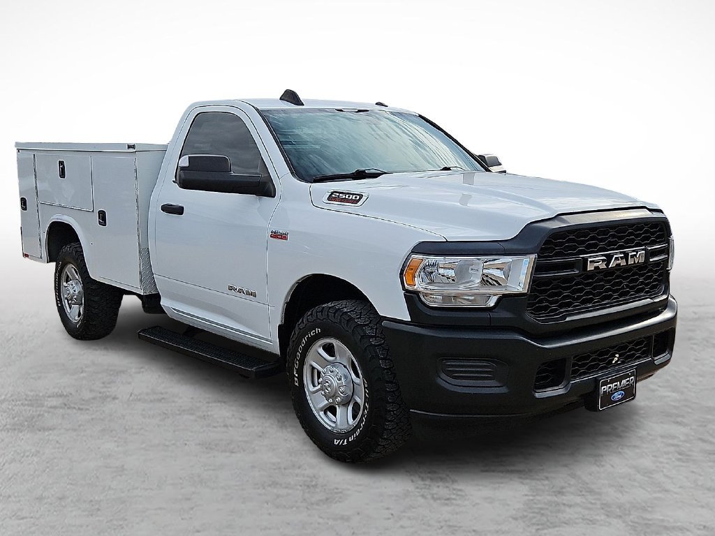 Used 2022 Bright White Clearcoat Ram Tradesman image 1