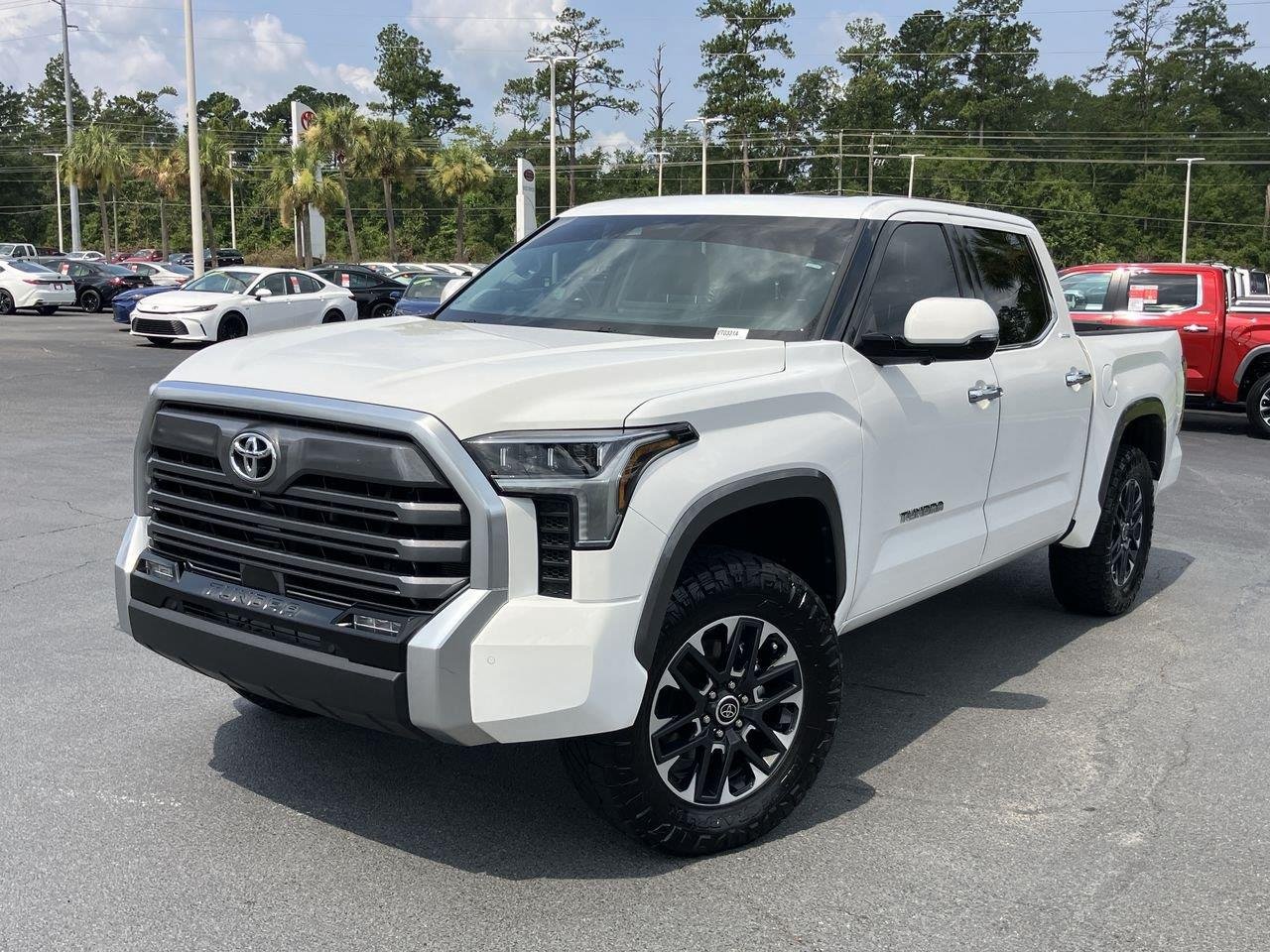 Used 2023 White (Ice Cap) Toyota Limited CrewMax image 1