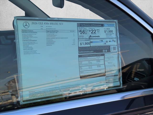 New 2026 Twilight Blue Metallic Mercedes-Benz GLE 450e image 36